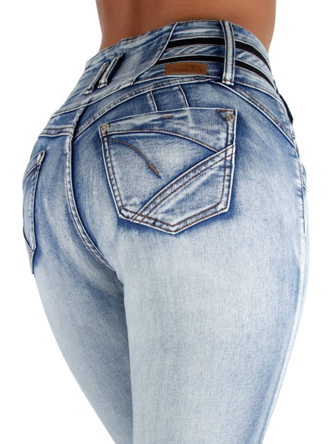 Colombian Design Butt Lift High Waist Premium Skinny Jeans Walmart