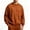Brown, variant on Mens Crew Neck Sweatshirt with Chest Pocket Relaxed Fit Long Sleeve Fall Casual Drop Shoulder Pullover Sweatshirts White XL