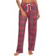 thumbnail image 5 of ShomPort Plaid Pajama Pants Casual Wide Leg Plaid Pants Comfy Lounge Sleep Pjs Pants with Drawstring and Pockets, 5 of 8