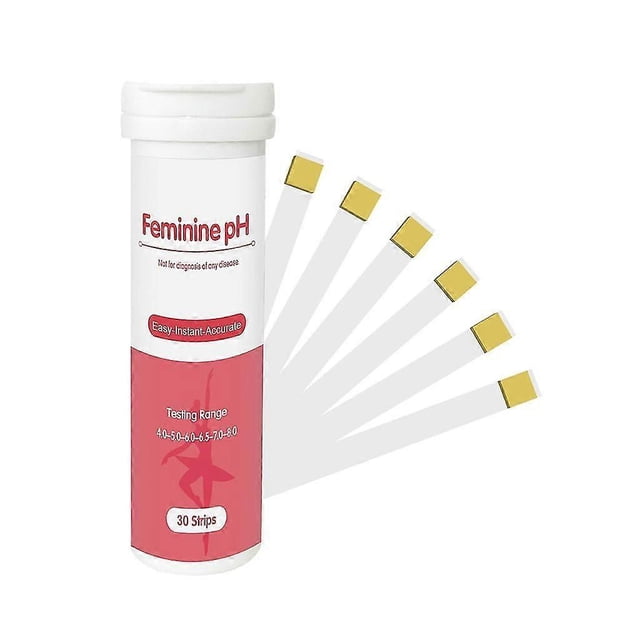 Vaginal Health Test Strips for Lady Daily-Care Feminine-Hygienen PH Test Strips
