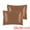 Brown, variant on Unique Bargains Envelope Closure Soft and Smooth Satin Pillowcase (2 Count) Gold Queen