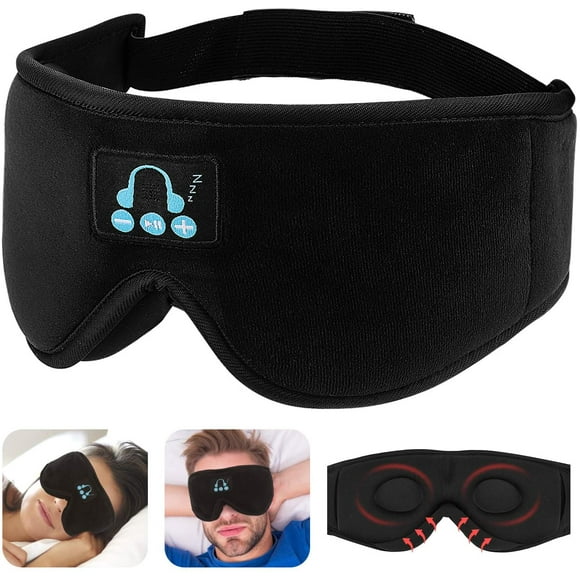 Bluetooth sleep mask 3D sleep mask headphones music headphones sleep headphones built-in HD speakers perfect