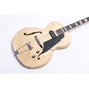 Grote Jazz Electric Guitar Semi-hollow Body Chrome Hardware (natural)