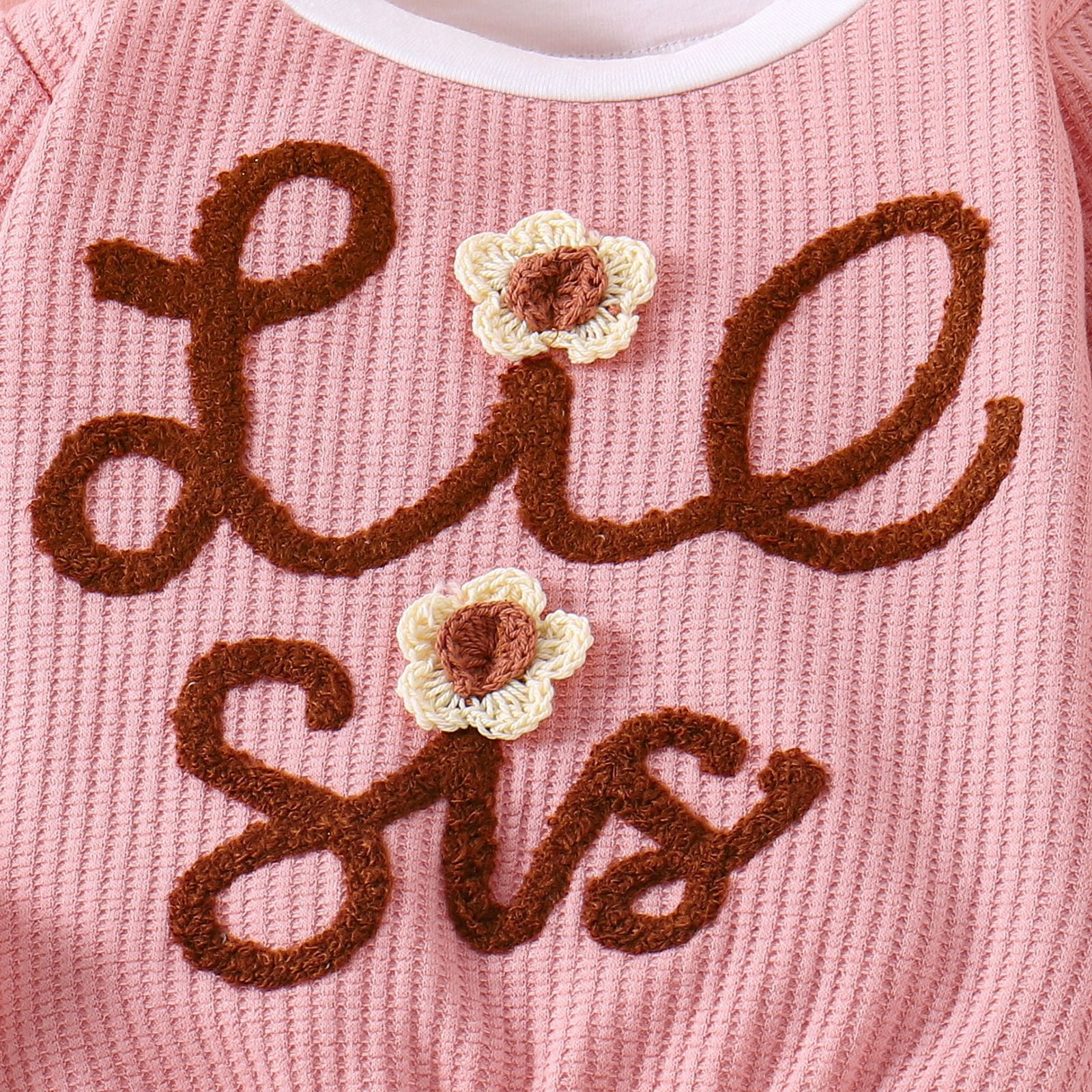Zshosam Baby Clothes Unisex Newborn Girls Clothing Sets Pattern T Shirt and Jogger Pants Cute Clothes for Teen Girls 2 Piece Outfits Size 12 18 Months,(Pink 12-18 Months)