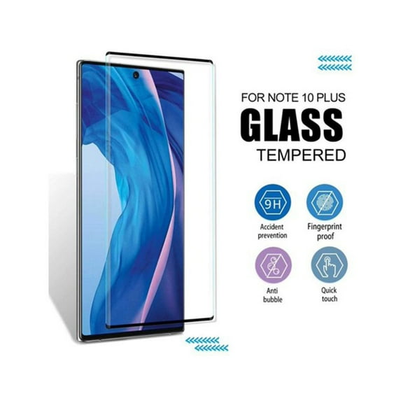 Wireless Sync Anti-Scratch Tempered Glass Screen Protector for Samsung Galaxy Note 10 Plus (Clear)