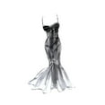 thumbnail image 3 of Amico, Tina 13x18 Black Modern Framed Museum Art Print Titled - Black Dress With Flair, 3 of 5