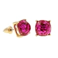thumbnail image 1 of Pendientes de resina con efecto de estrella de colores y lentejuelas cuadradas de imitación de gemas, pendientes de moda sencillos, 1 of 6