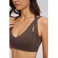 thumbnail image 3 of PISONIC Workout Sets for Women 2 Piece Yoga Sports Bra High Waist Booty Lifting Shorts Gym Yoga Outfit, 3 of 8