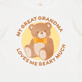 thumbnail image 4 of Inktastic My Great Grandma Loves Me Beary Much Boys or Girls Baby T-Shirt, 4 of 5
