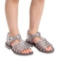 thumbnail image 5 of Xfvqtps Girls Sparkling Jelly Shoes Beach Sandals Open Toe Summer Waterproof Princess Gladiator Shoes, 5 of 6