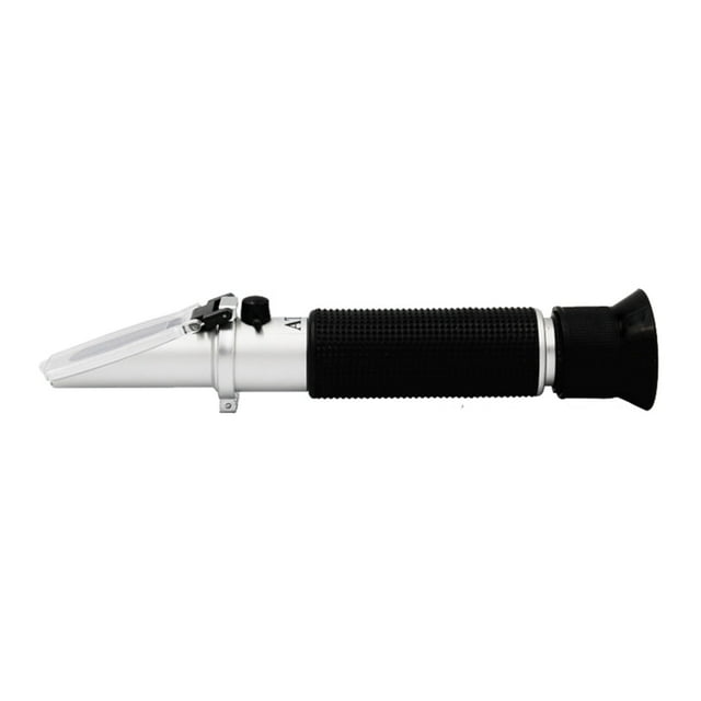Réfractomètre Portatif de Salinité 0-10 % pour Aquarium, Testeur de Salinité de l'Eau Salée, Hydromètre ATC avec Boîte de Vente au Détail, Facile à Utiliser