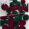 thumbnail image 5 of Christmas Ball Ornaments-12pcs Velvet Xmas Tree Ball Pendant,Shatterproof Christmas Tree Hanging Balls for Holiday Party Decoration, 5 of 7