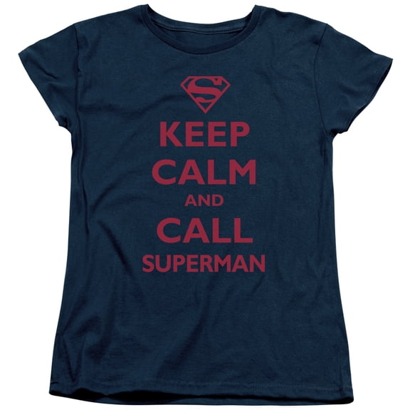 Superman - Call Superman - Women's Short Sleeve Shirt - Large