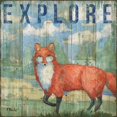 thumbnail image 3 of Gango Home Decor Lodge Adventure Lodge I & II by Paul Brent (Ready to Hang); Two 12x12in Gold Trim Framed Prints, 3 of 5