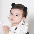 thumbnail image 2 of Summark 1 Pc Kids Girls Baby Headband Toddler Lace Hairball Hair Band Headdress Accessories, 2 of 6