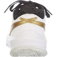 thumbnail image 3 of Nike Kids Team Hustle D10 GS Basketball Shoe 4 Big Kid Black/Metallic Gold/White, 3 of 8