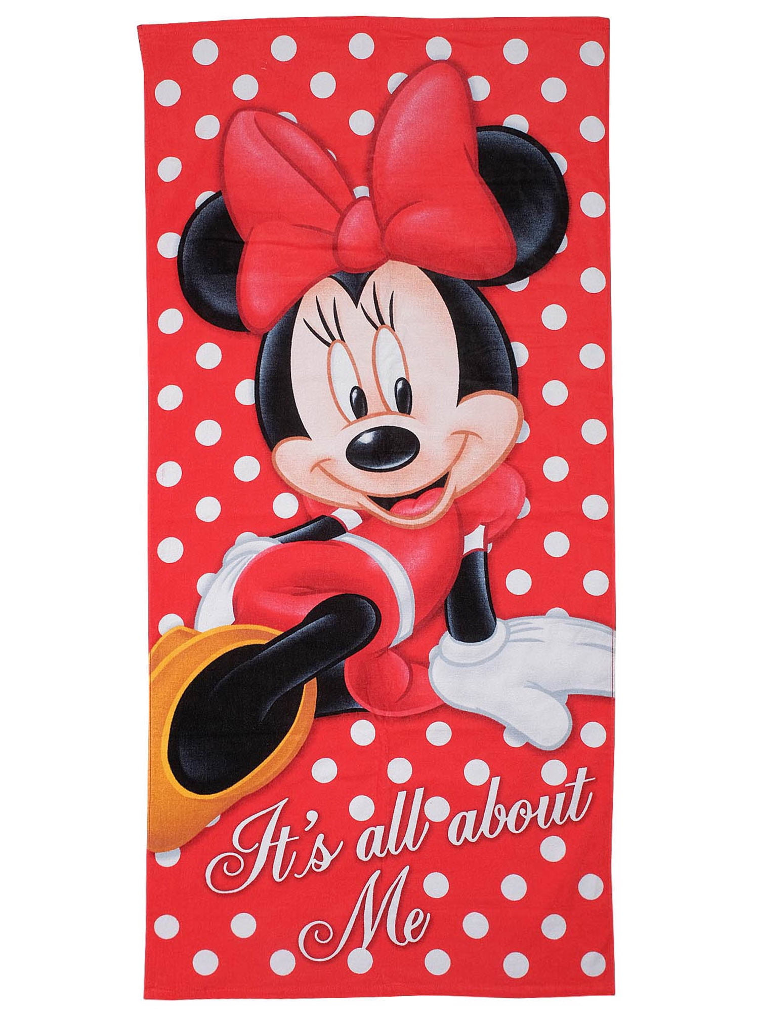 Disney Mickey Mouse & Minnie Mouse Beach Towel 