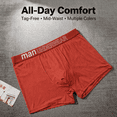 thumbnail image 5 of Gymvis Underwear for Men Boxers Comfortable Pack Cotton Underpants for Men, 5 of 9