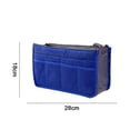 thumbnail image 2 of ENTASSER Double zipper bag in the bag multi-functional mobile phone data cable storage bagblue, 2 of 5
