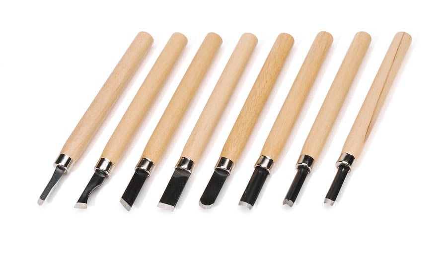 Basic Wood Carving Tools: 8 piece set - Walmart.com - Walmart.com