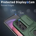 thumbnail image 4 of For Samsung Galaxy A14 4G/5G Case Magnetic Kickstand TPU+PC Shockproof Protective Phone Cover, 4 of 5