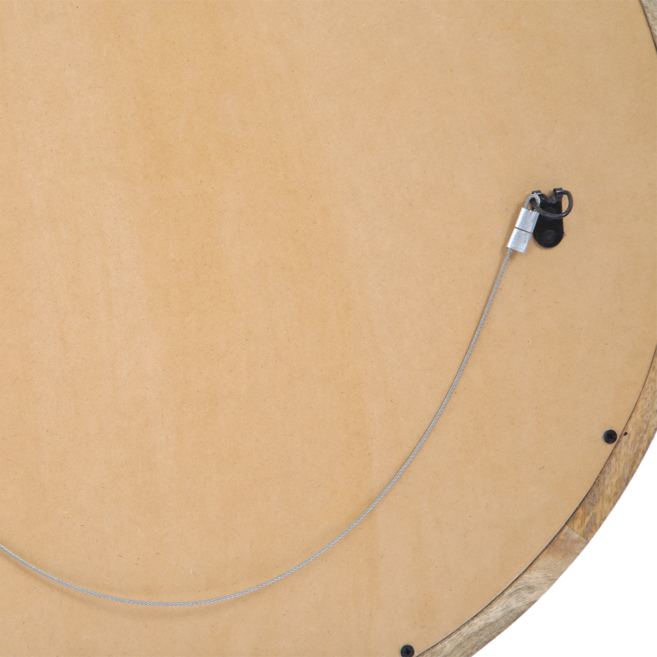 Prostaff Mango Wood Wall Mirror, Natural