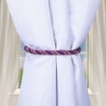 thumbnail image 2 of Clearance!FNGZ Home Textile Storage Clearance Ropes Tie Backs for Window Curtain Cord Buckle Tiebacks Braided Tie Backs Purple, 2 of 5