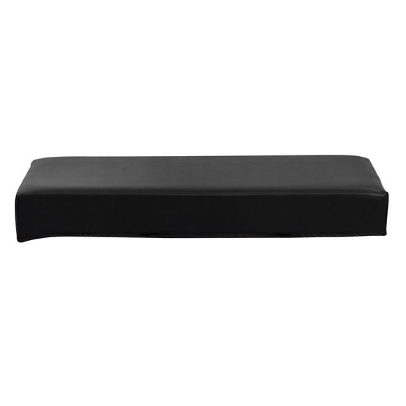 Funda de banco para comedor, impermeable, elástica, extraíble, tapizada, para cocina Negro