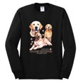 thumbnail image 2 of If It's Not a Golden Retriever It's Just a Dog Gift | Mens Dog Lover Long Sleeve T-Shirt, Black, Small, 2 of 3