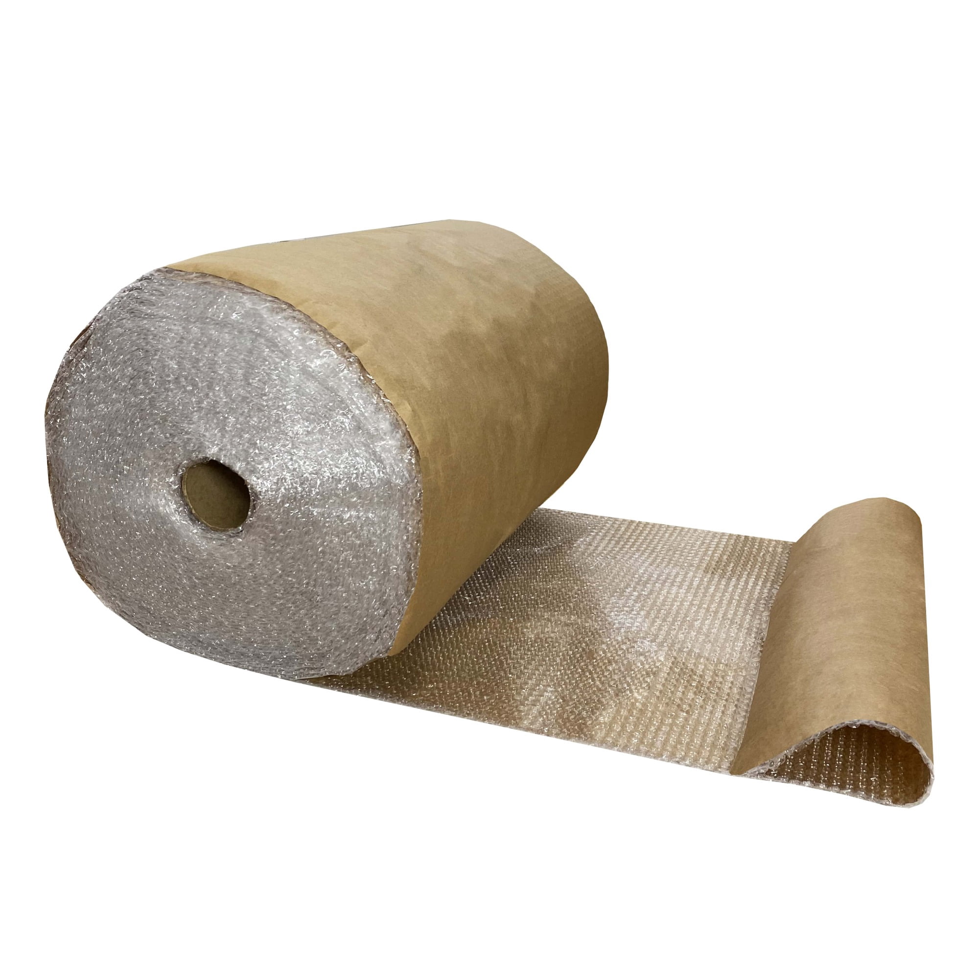 UBMOVE Kraft Backed Bubble Cushioning Wrap 24" x 125-Feet Long Roll