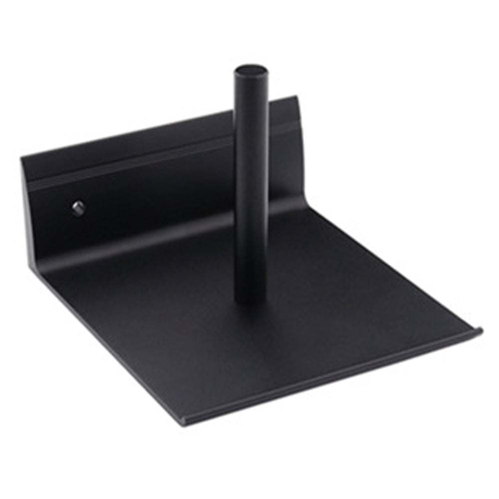 Soporte Para Rollo De Cocina Salter - Madera De Acacia, Negro, Organizador De Encimera