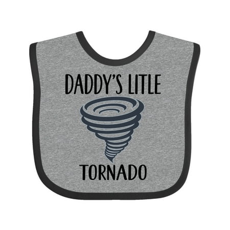 

Inktastic Daddys Little Tornado Outfit Boys Gift Baby Boy Bib