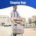 thumbnail image 7 of Cozymood 300 Count White Thank You Bags with Handles, 11.5 x 6.5 x 21 in Plastic T-Shirt Grocery Bags, 7 of 7
