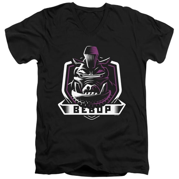 TMNT Teenage Mutant Ninja Turtles Bebop Unisex Adult V-Neck T Shirt