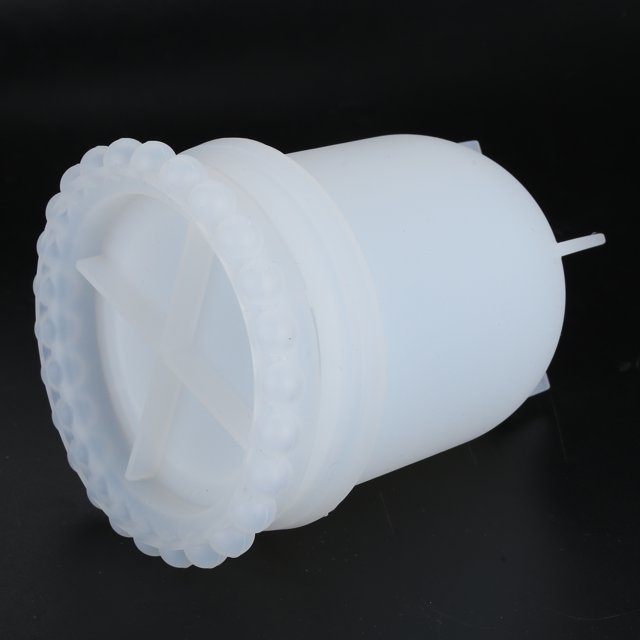 Molde de silicona para taza de dados molde de resina con base para exhibición de tarro de campana soporte para escaparate de coleccionables de joyería para suministros para ANGGREK Otros