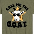 thumbnail image 3 of Instant Message - Call Me The Goat - Toddler And Youth Short Sleeve Graphic T-Shirt, 3 of 6
