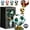 Green, variant on Soccer Ball Shaped Rotating Drinking Glass Cup, 300ml Soccers Trophy Beer Glass, 360° Spinning Gold Base, Clear with Black & White Design, 10Oz Beer Glasses for Soccer Lover (Black)