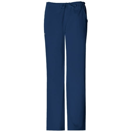 

Cherokee Luxe Women s Scrubs Pant Low Rise Straight Leg Drawstring 1066