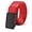 Black Buckle - Red, variant on AWAYTR Nylon Ratchet Adjustable No-Hole Youth Baseball Belts Black