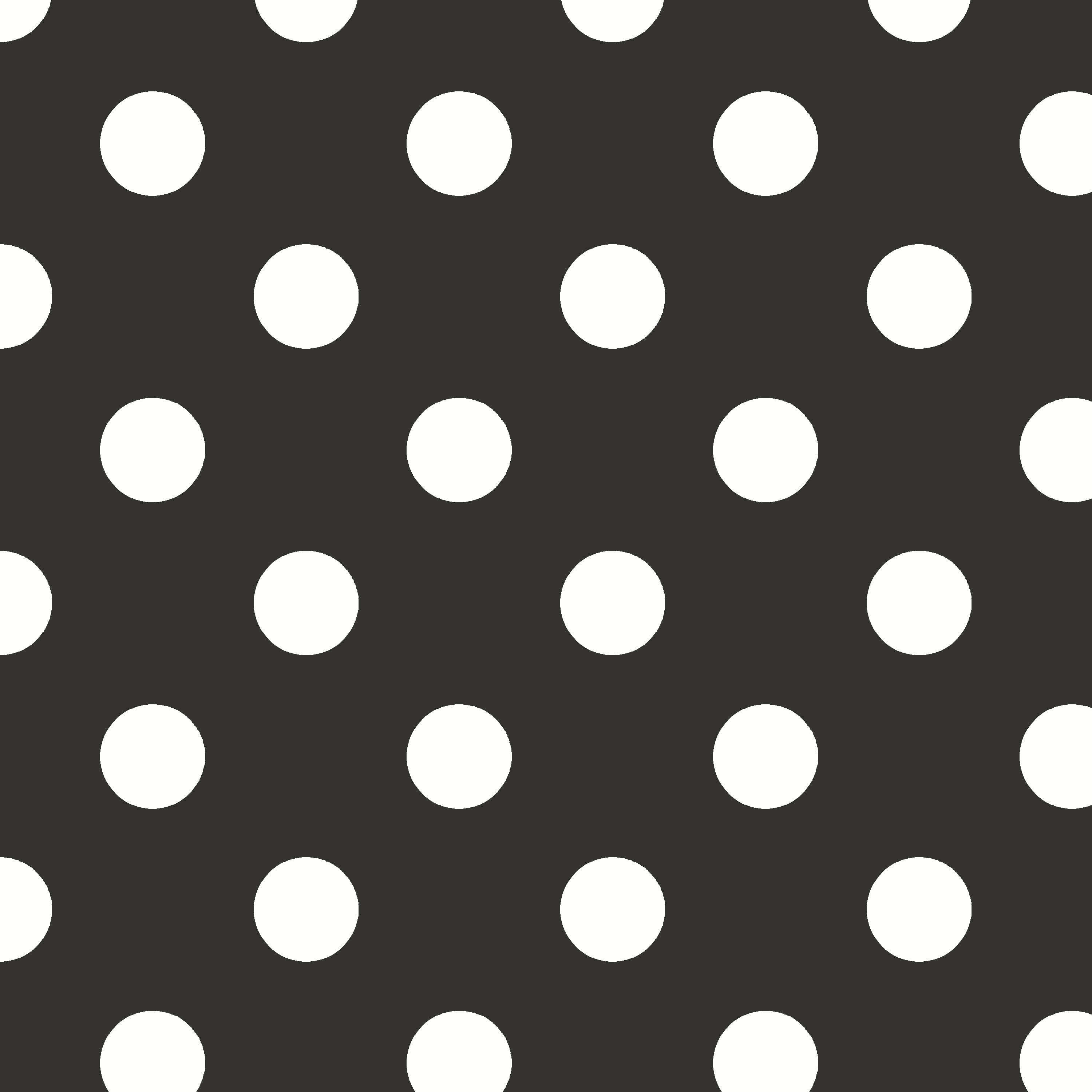 Waverly Inspirations Cotton Duck 45" Large Dot Black & White Fabric