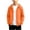 Orange, variant on Tqyyweavej Boys Rain Jackets Waterproof Hooded fleece Raincoats Zip Up Lightweight Windbreakers Fall Winter Coat for Kids 4-12 Years