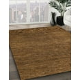 thumbnail image 2 of Ahgly Company Indoor Square Abstract Chocolate Brown Abstract Area Rugs, 7' Square, 2 of 6