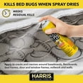 thumbnail image 5 of Harris Famous Roach Tablets Bed Bug and Egg Killer Spray - Insecticide - 16oz Aerosol, 5 of 7