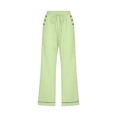 thumbnail image 4 of Capri Pants for Women, Loose Drawstring Drawstring Large 3/4, 4 of 5