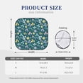thumbnail image 6 of Goofa Floral Pattern 2 Piece Car Windshield Sun Shade Foldable | Front Windshield Shade for Sun, Heat and UV Rays | Sunshade for Car Front Window-, 6 of 7
