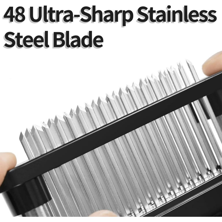 Kitcheniva Stainless Steel Blade Meat Tenderizer 48 Needles, 1 Pcs - Kroger