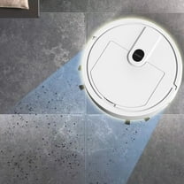 Nkmbld Self-Charging Robotic Vacuum Automatic Sweeping Machine 3 in 1 Sweeping Vacuuming and Mopping Intelligent Cleaning Machine, White