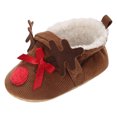 thumbnail image 1 of PEASKJP Platform Booties for Baby Riding Shoes with Tassel for Baby Little Kid/Big Kid, Coffee 2, 1 of 5