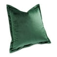 thumbnail image 2 of Michael Amini Conner 20" Velvet Throw Pillow - Forest Green in Set of 2, 2 of 4