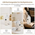 thumbnail image 4 of Calentador de botellas portátil Meehuan de carga rápida USB-C de 10000 mAh, 4 of 8